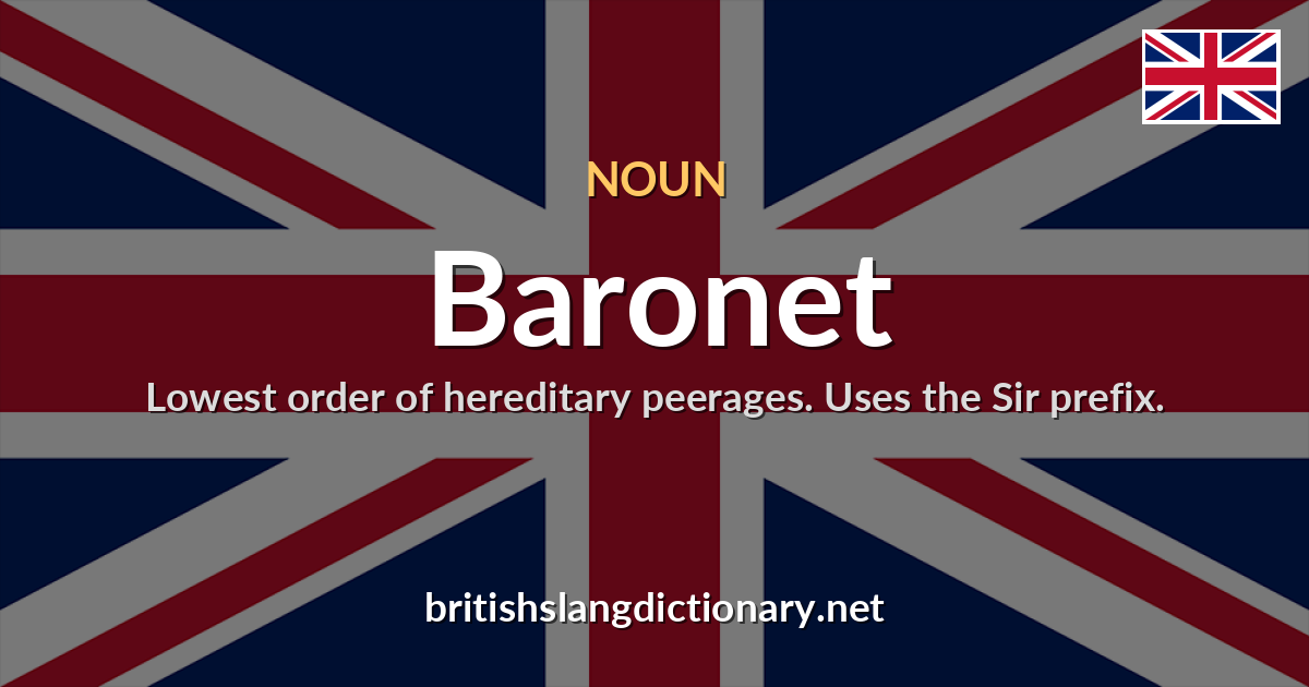 Baronet