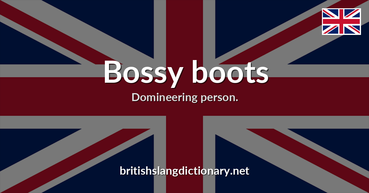 Bossy boots