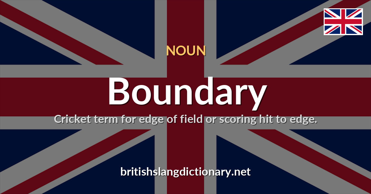 Boundary