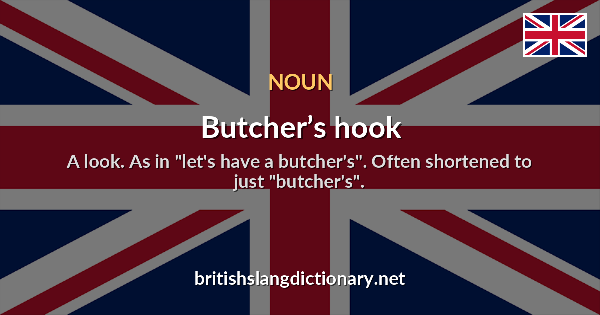 Butcher’s hook