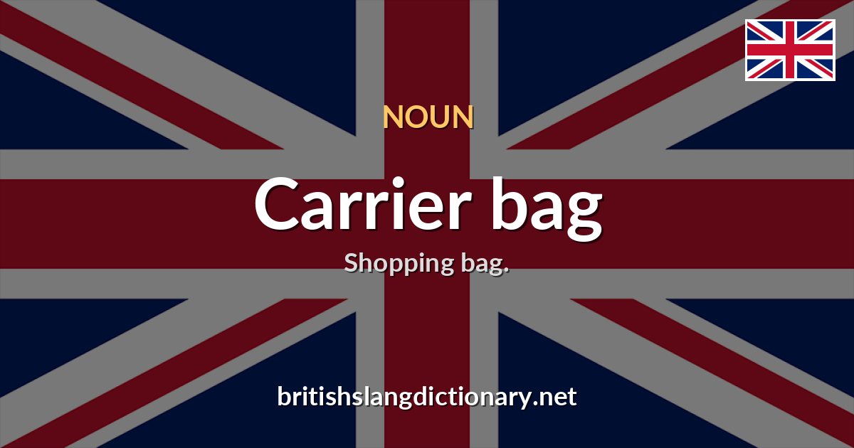 Carrier bag