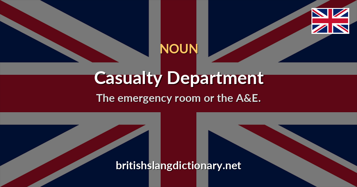 Casualty Department