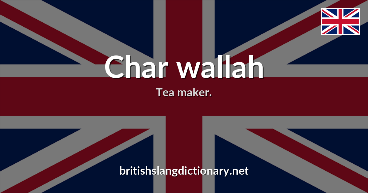 Char wallah