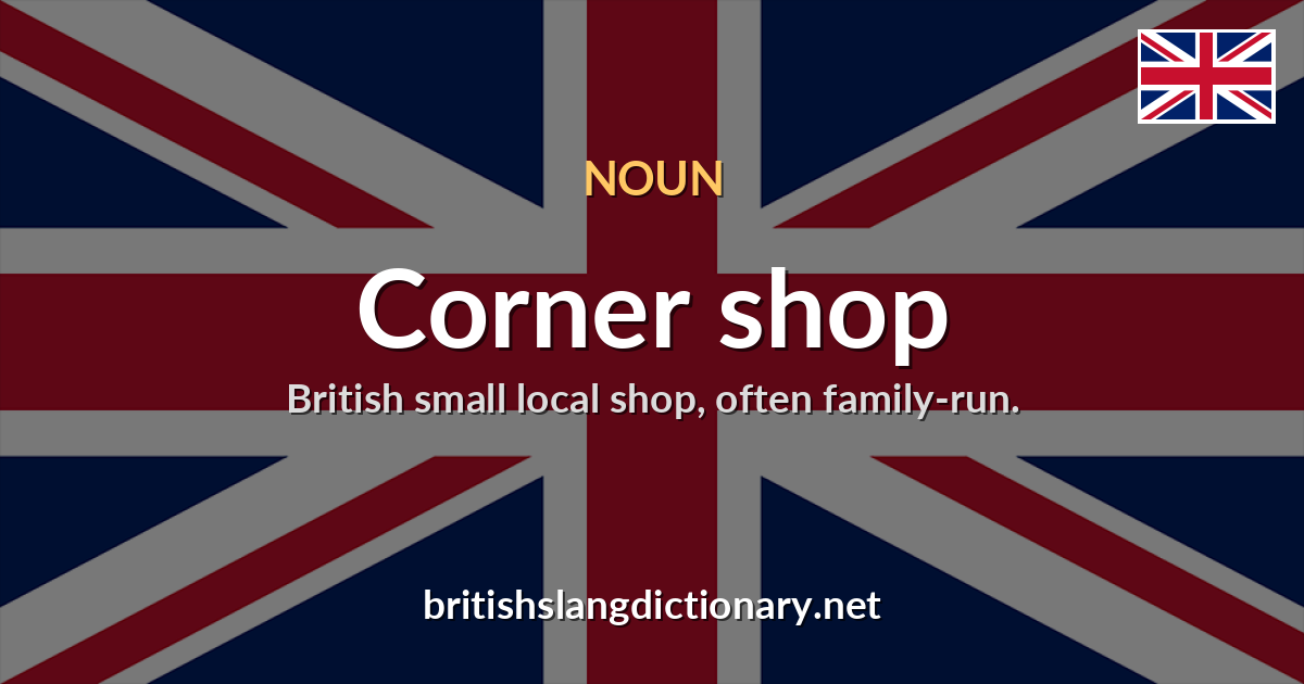 Corner shop