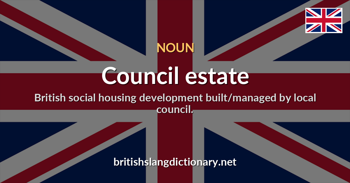 Council estate