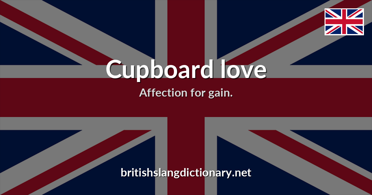 Cupboard love