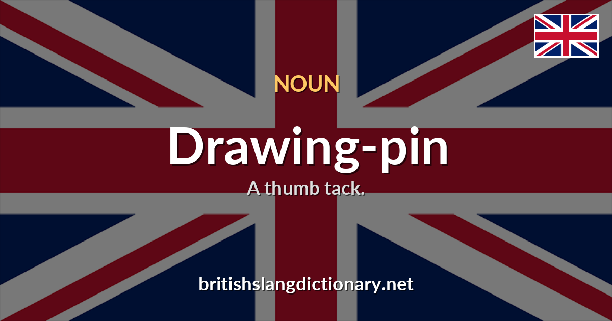 Drawing-pin
