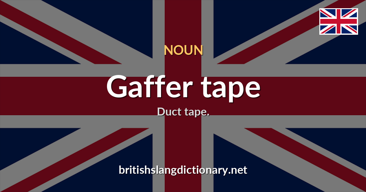 Gaffer tape