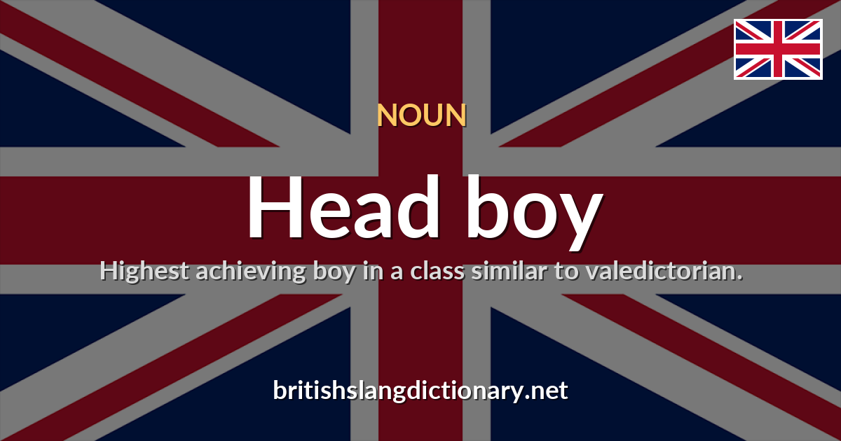 Head boy