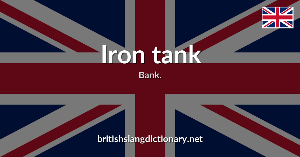 Iron tank