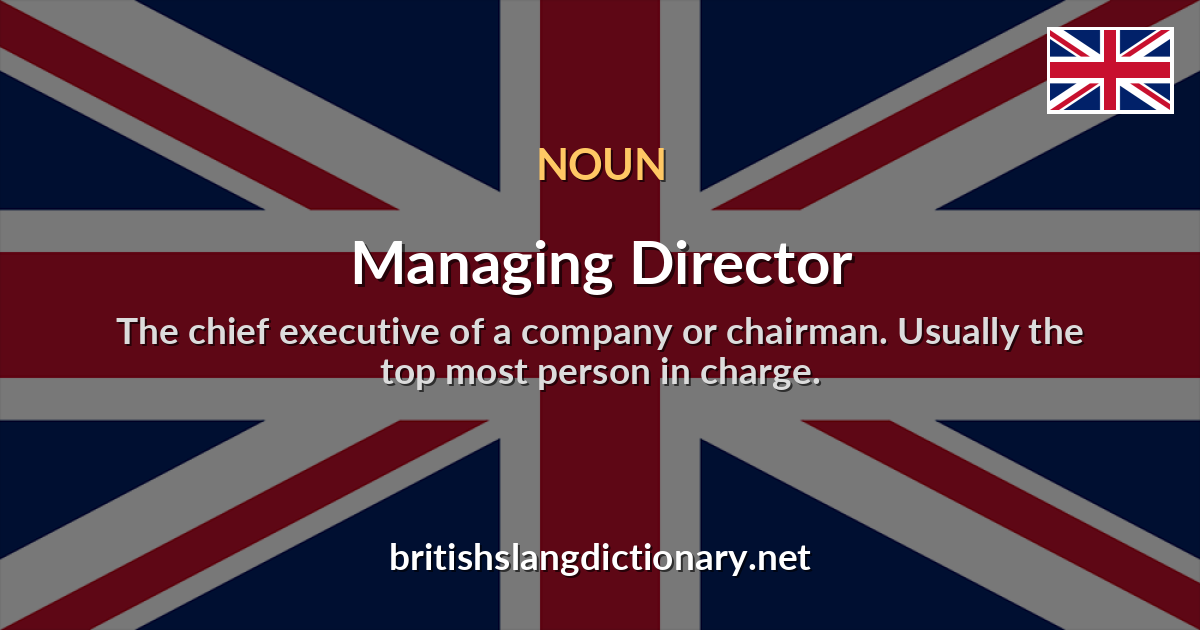 Managing Director