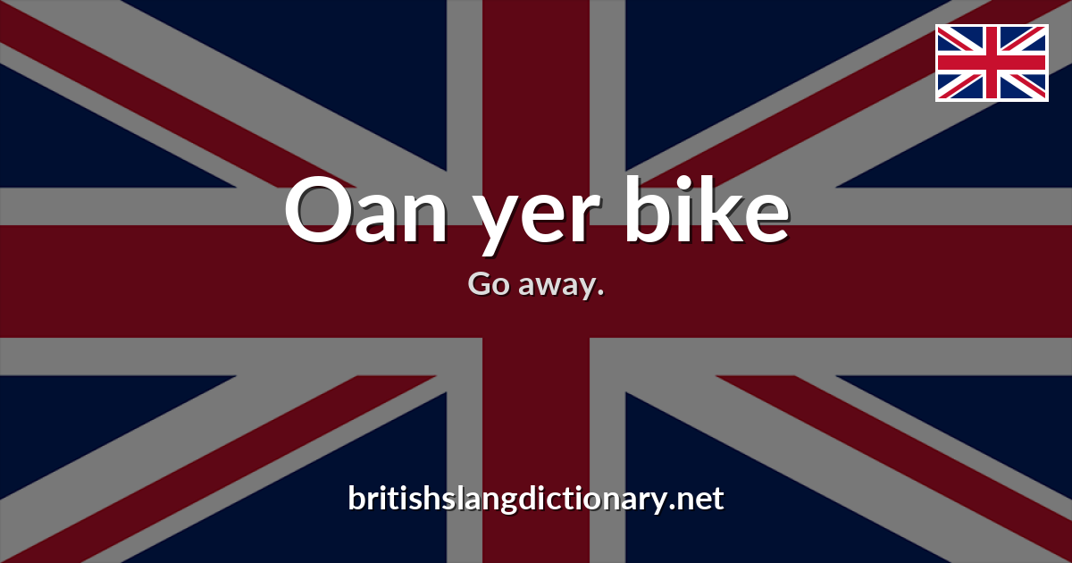 Oan yer bike