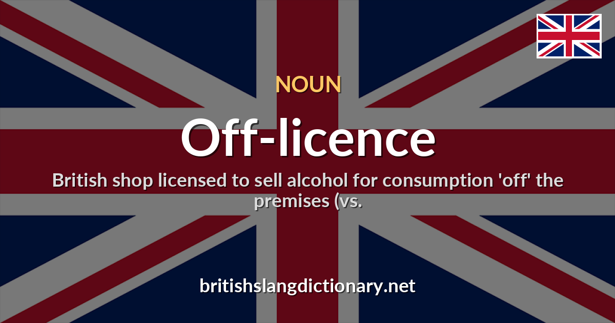 Off-licence