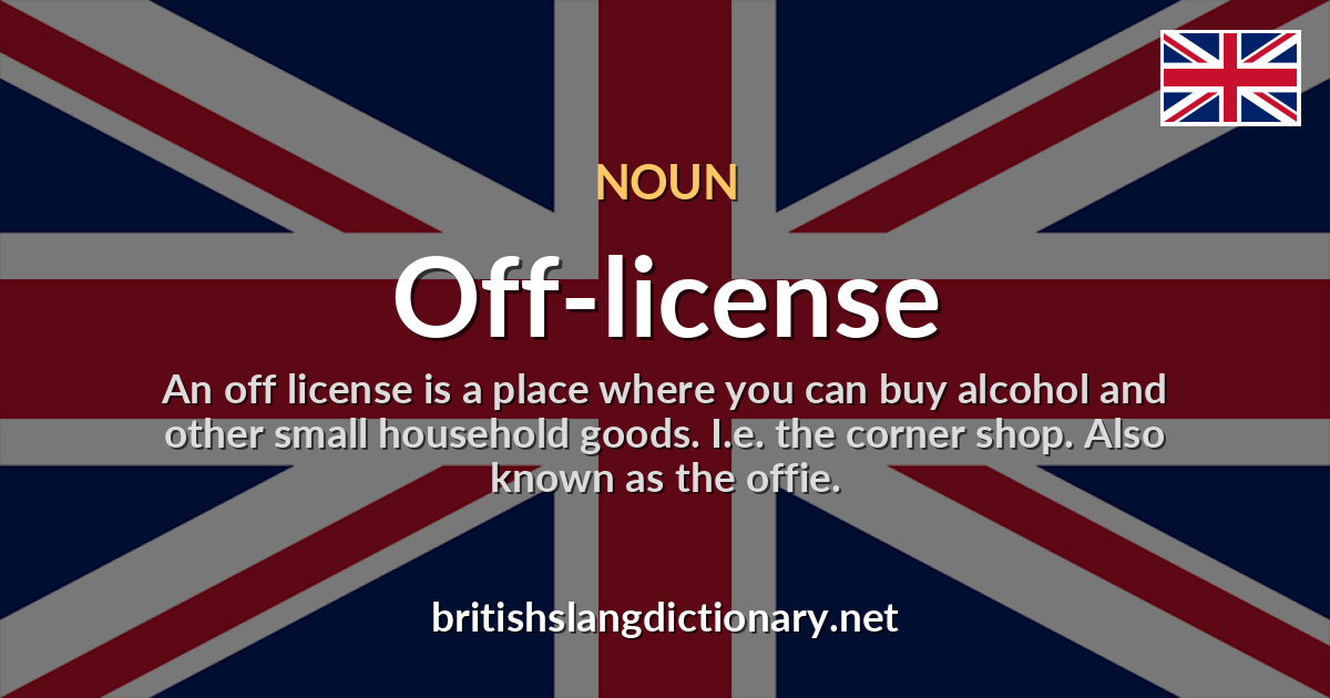 Off-license