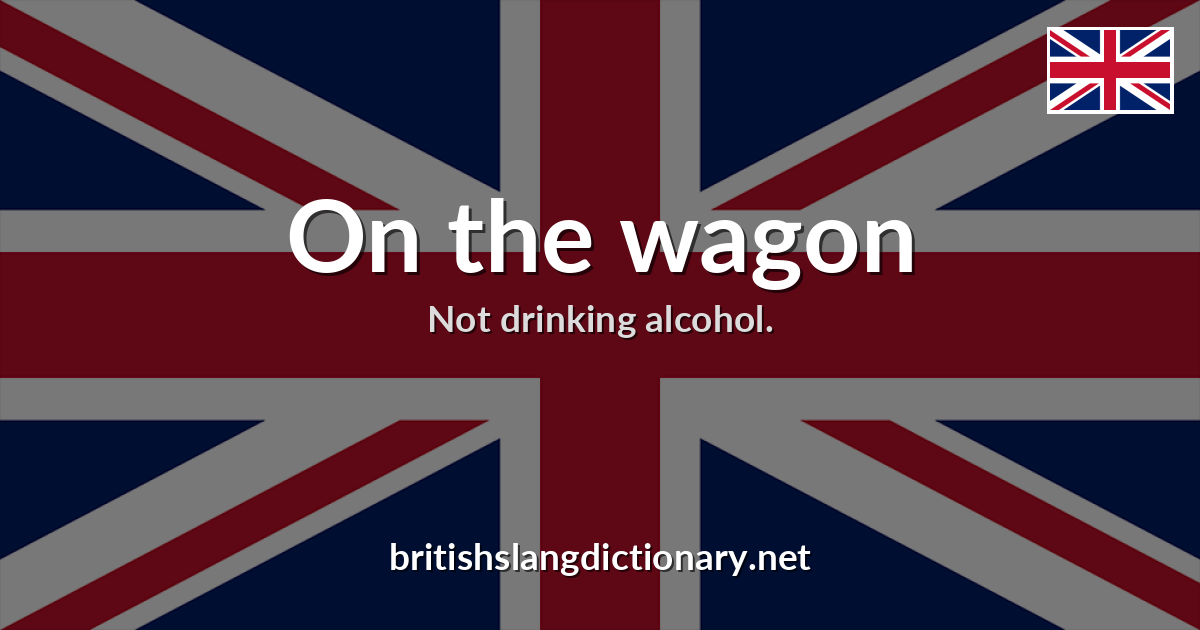 On the wagon