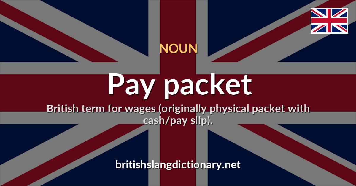 Pay packet