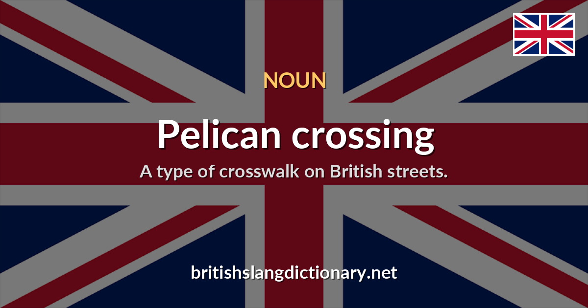 Pelican crossing
