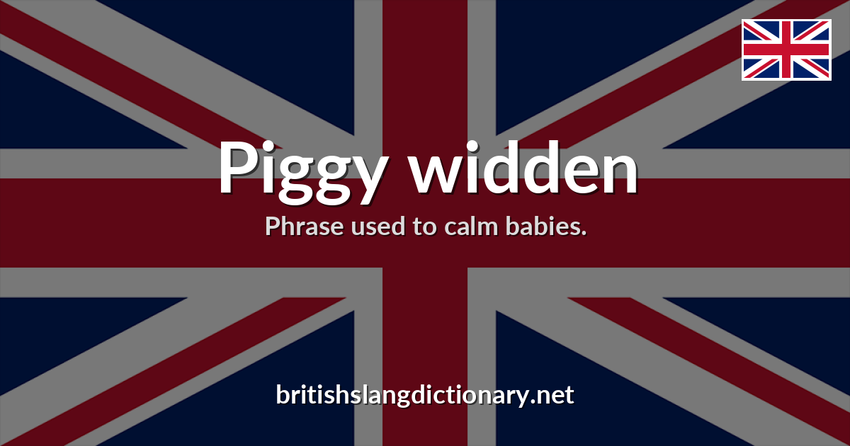 Piggy widden