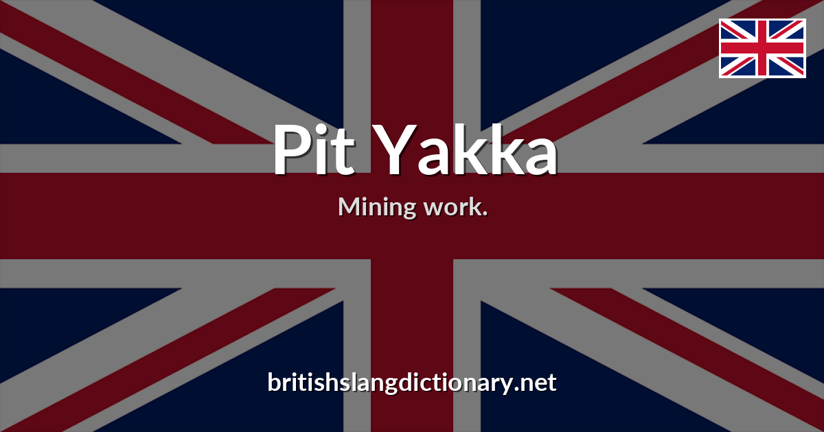 Pit Yakka