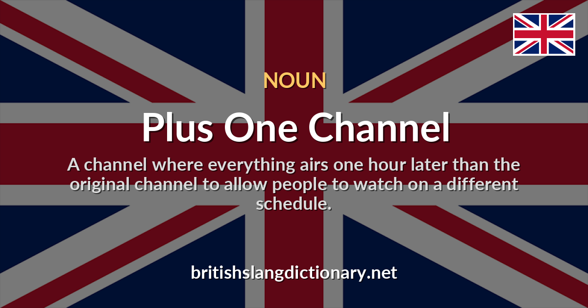 Plus One Channel