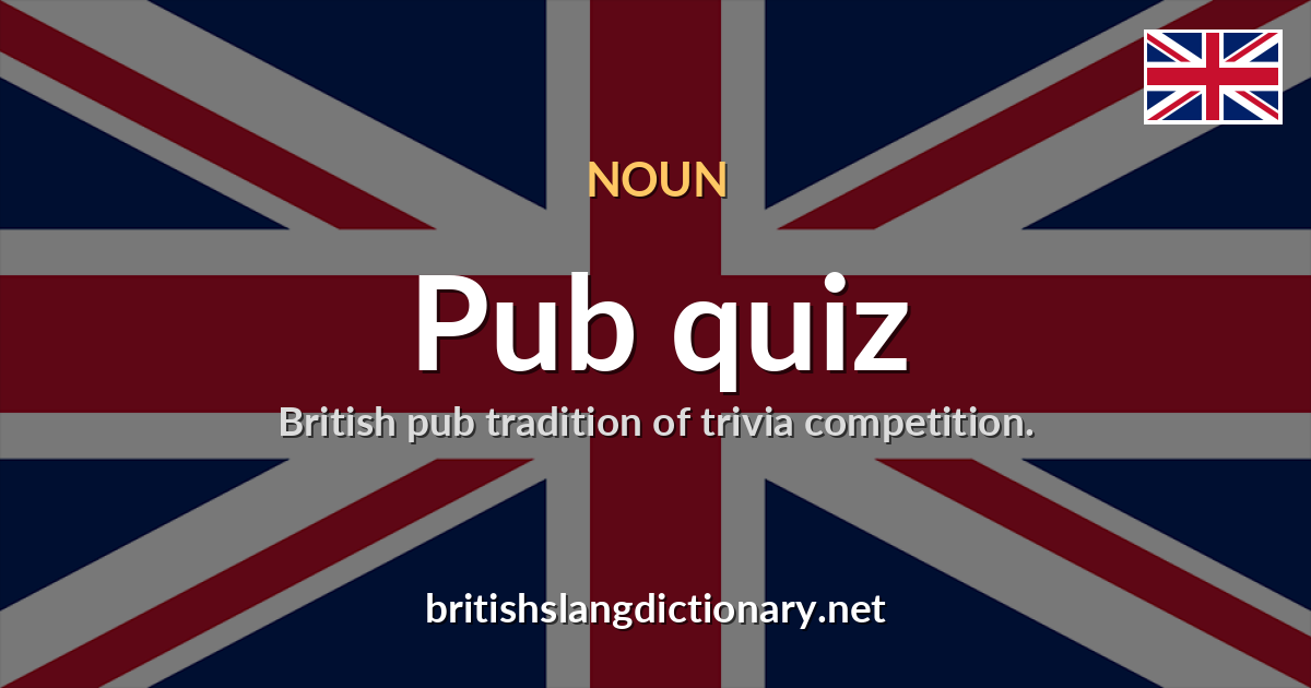 Pub quiz