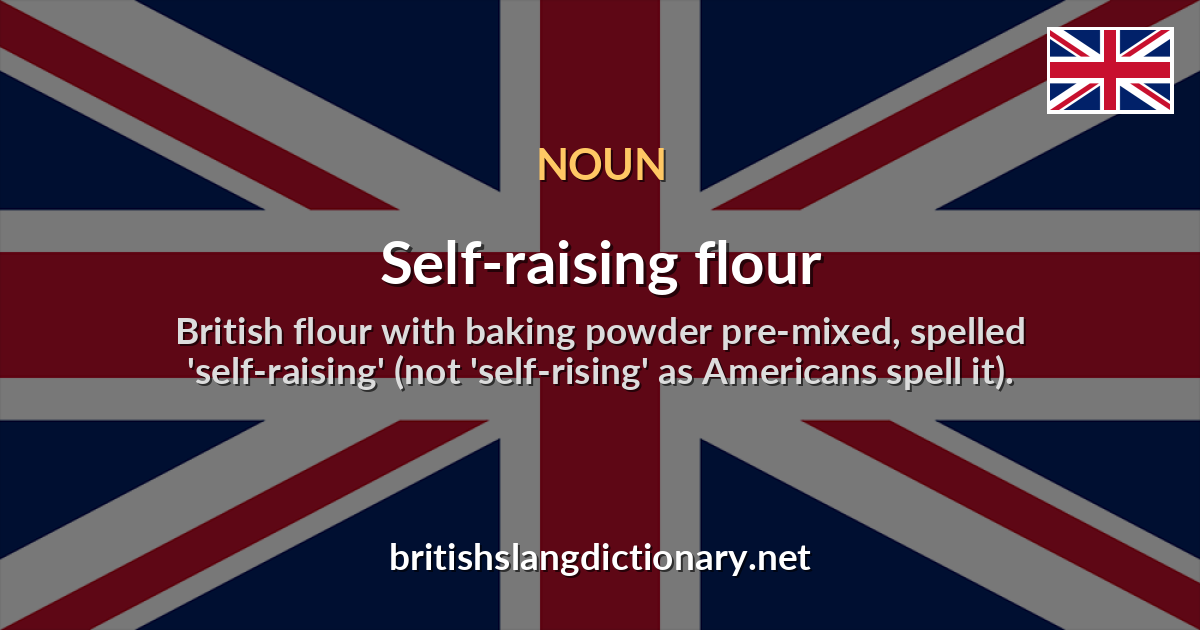 Self-raising flour