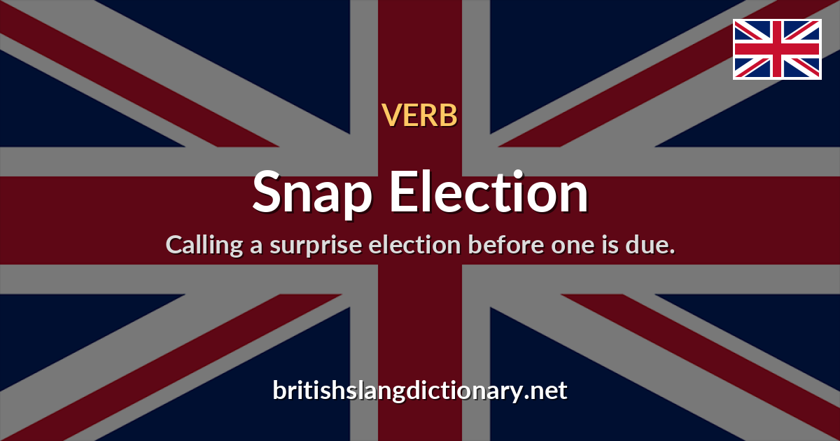 Snap Election