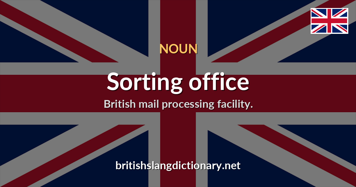 Sorting office