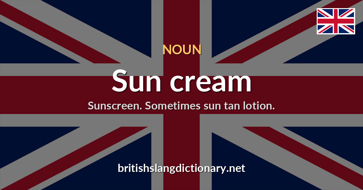 Sun cream
