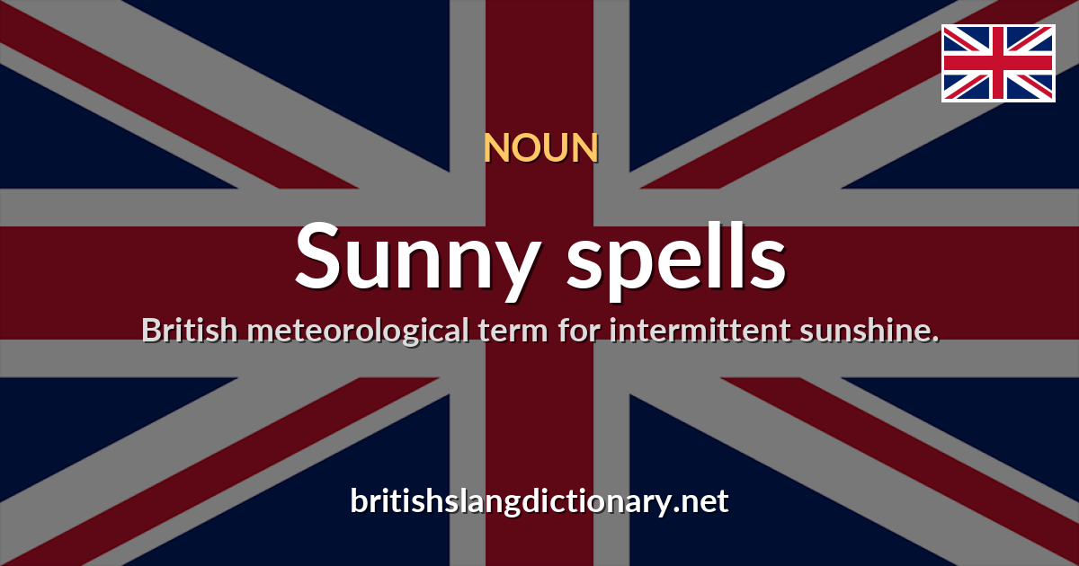 Sunny spells
