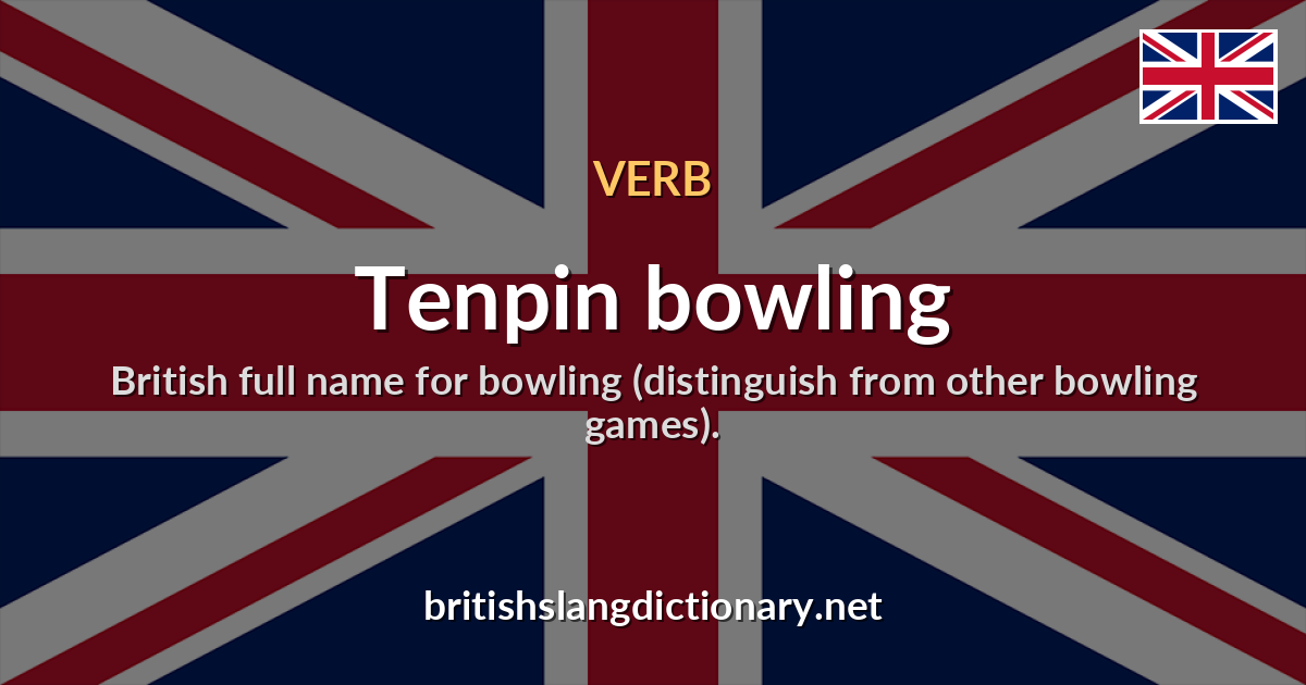Tenpin bowling