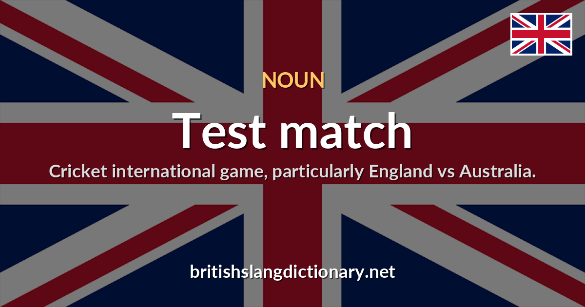 Test match