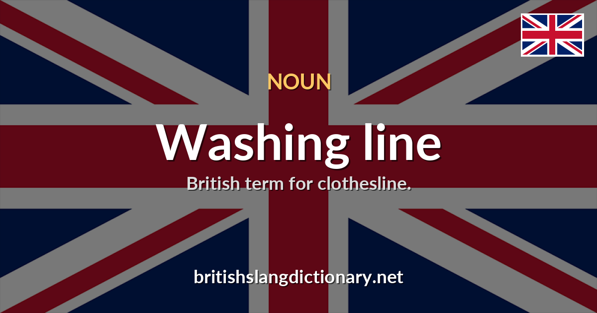 Washing line