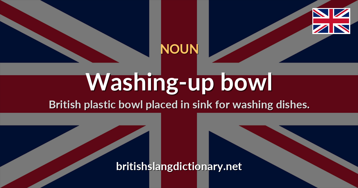 Washing-up bowl